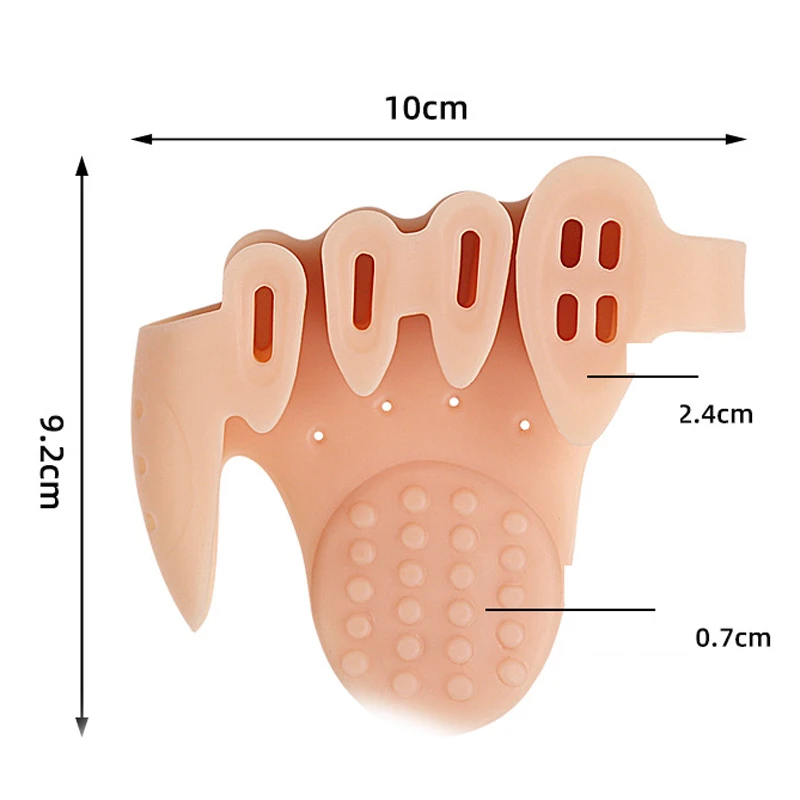 Toe Separator Hallux Valgus Bunion Corrector Orthotics Feet Bone Thumb Adjuster Correction Pedicure Splint Foot Straightener