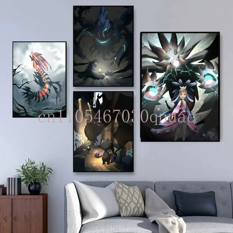 

Anime Posters Pokemon Leafeon Celebi Canvas Printing Wall Decoration Room Home High Quality Art Poster Prints Birthday Gifts