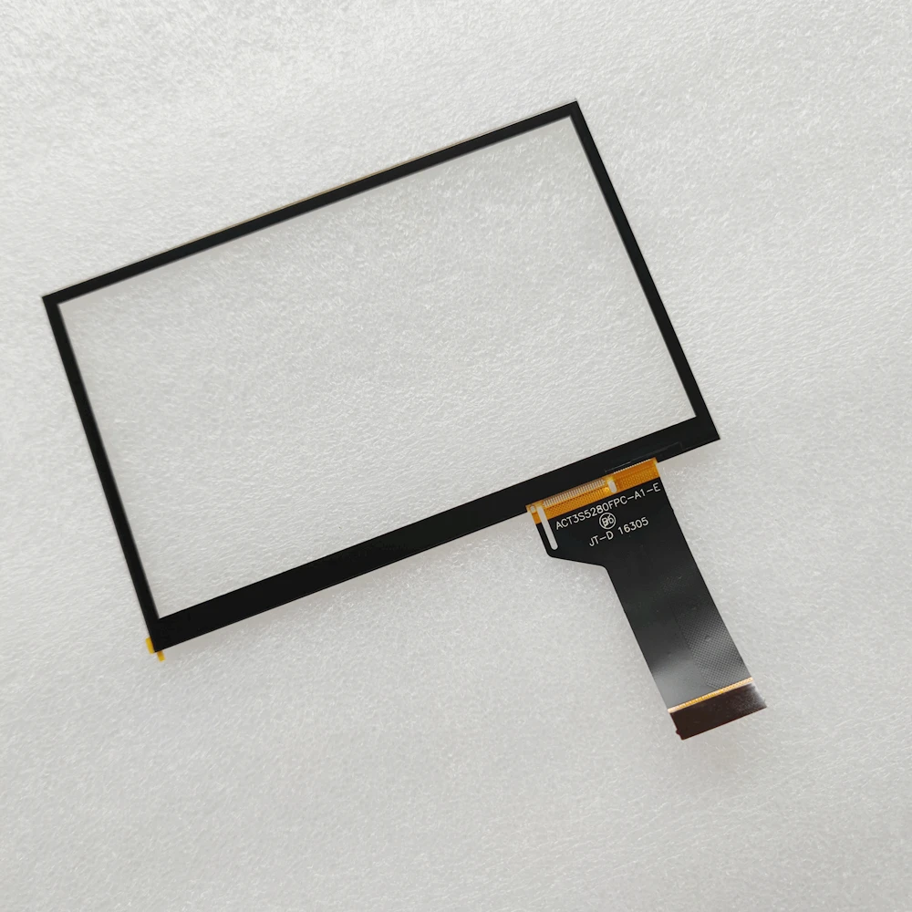 

Free Shipping 6.5 Inch 40 Pins Glass Touch Screen Panel Digitizer Lens For TDO-WVGA0633F00039 WVGA0633F00045 LCD