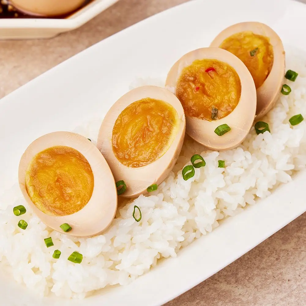 بيض تشيفيشان مع صلصة الصويا غمس ، 1 * *