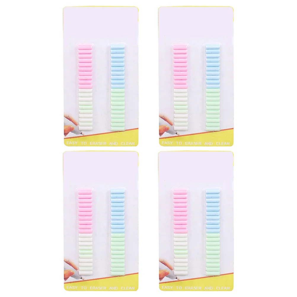 

160Pcs Universal Electric Eraser Replacement Refills Rubber Cores Pencil Erasers for School Office Use