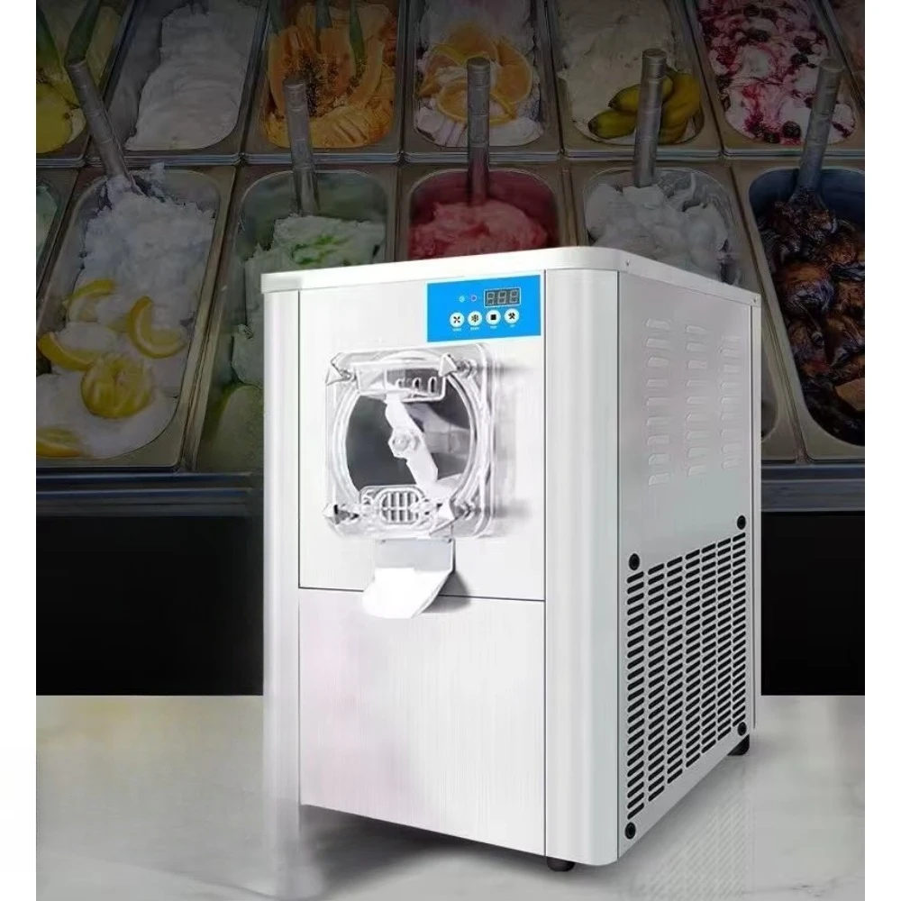 

Commercial Ice Cream Machine 220V Hard Ice Cream Maker Countertop Gelato Machine for Business Use 20 Liter/H Ice Creme Machine