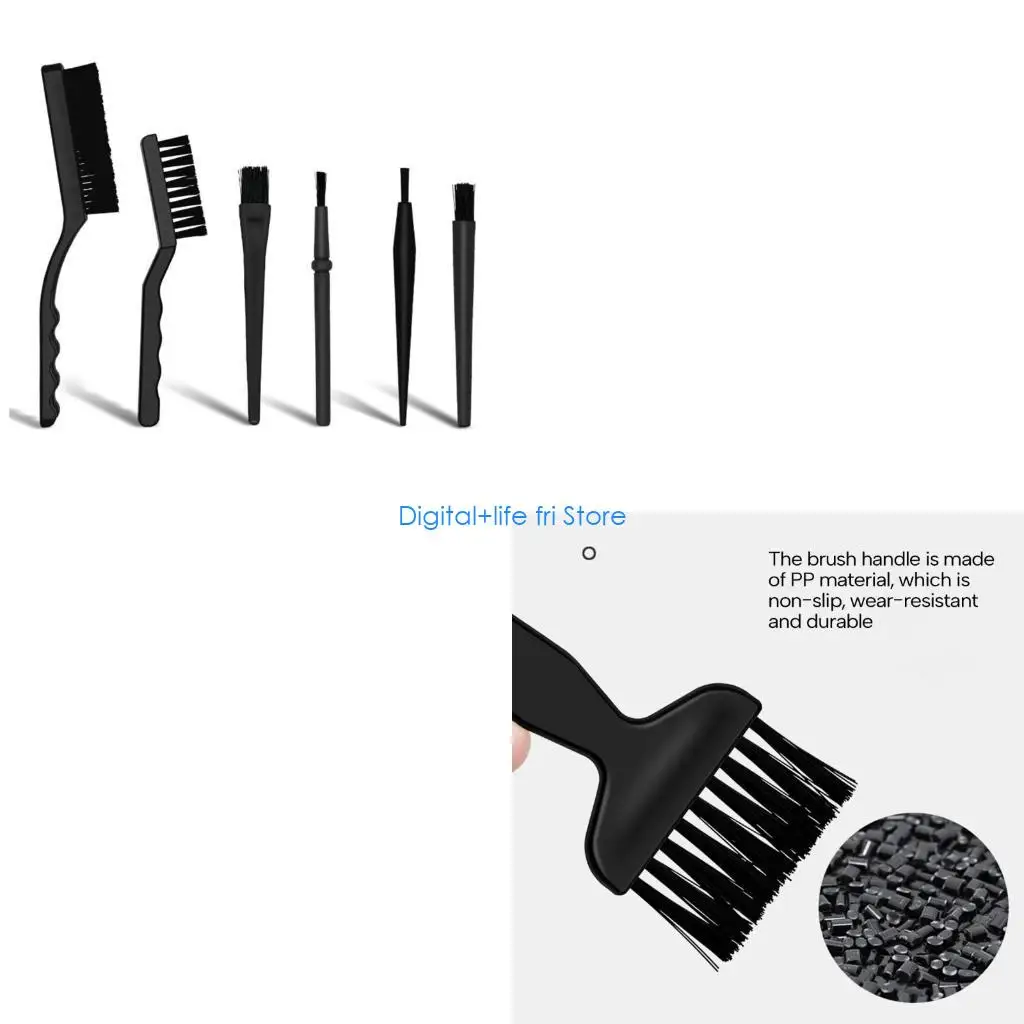 E06D Convenient and Effective Cleaning Solution   Say Goodbye to Dust and Dirt with this 11 piece Anti static Brush Set