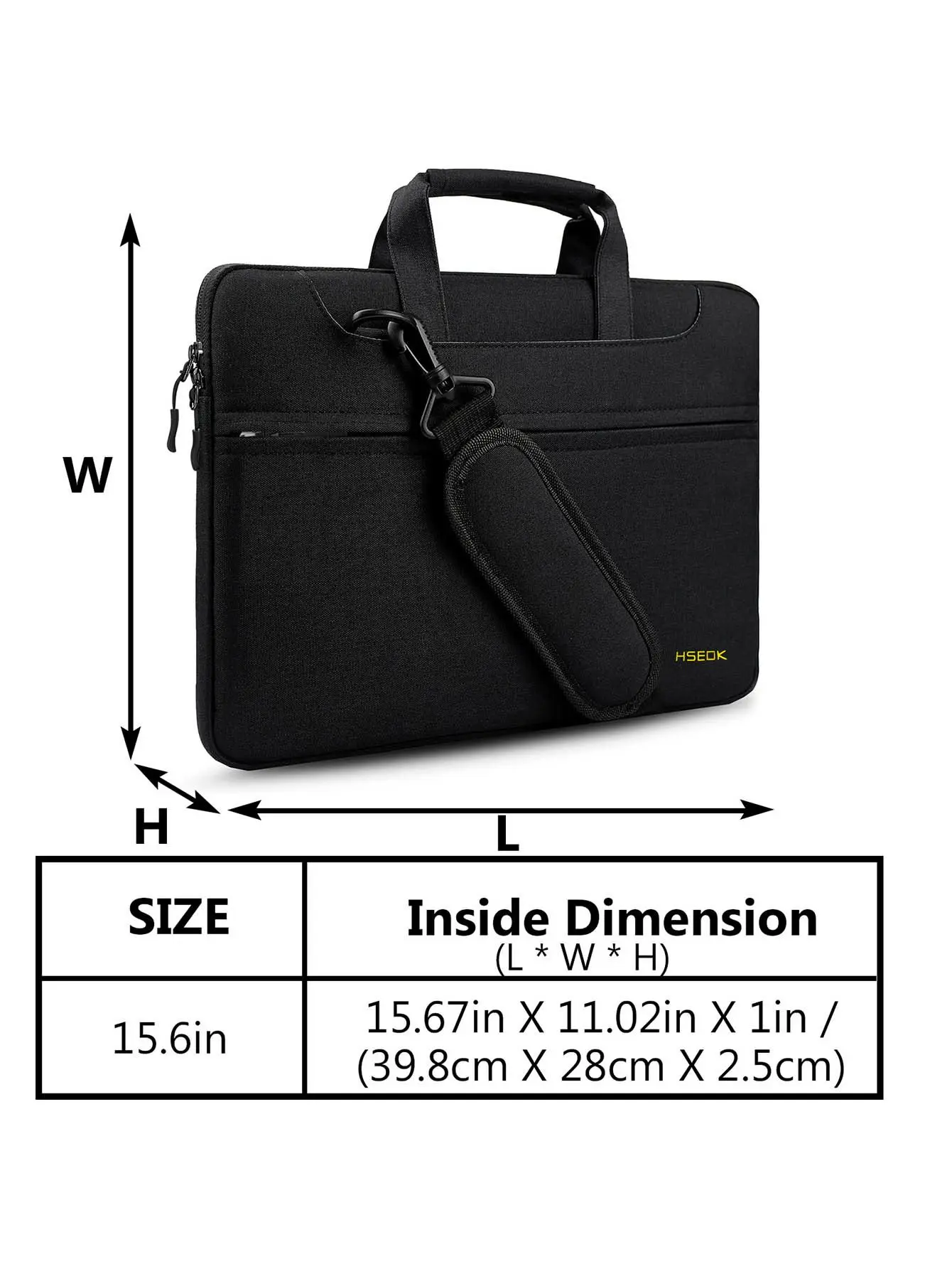 Laptop Shoulder Bag 13 13.3 14 Inch Case Compatible with MacBook Pro 14 Inch, MacBook Air M1 M2 M3 Sleeve 13 Inch, iPad Pro 12.9