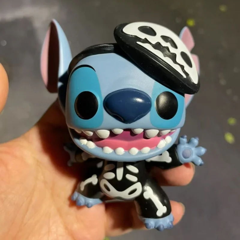 Disney Funko Pop Stitch Anime Figurine Figurine Model Cartoon Desktop Decoration Collection Kid Toy Souvenirs Christmas Gifts