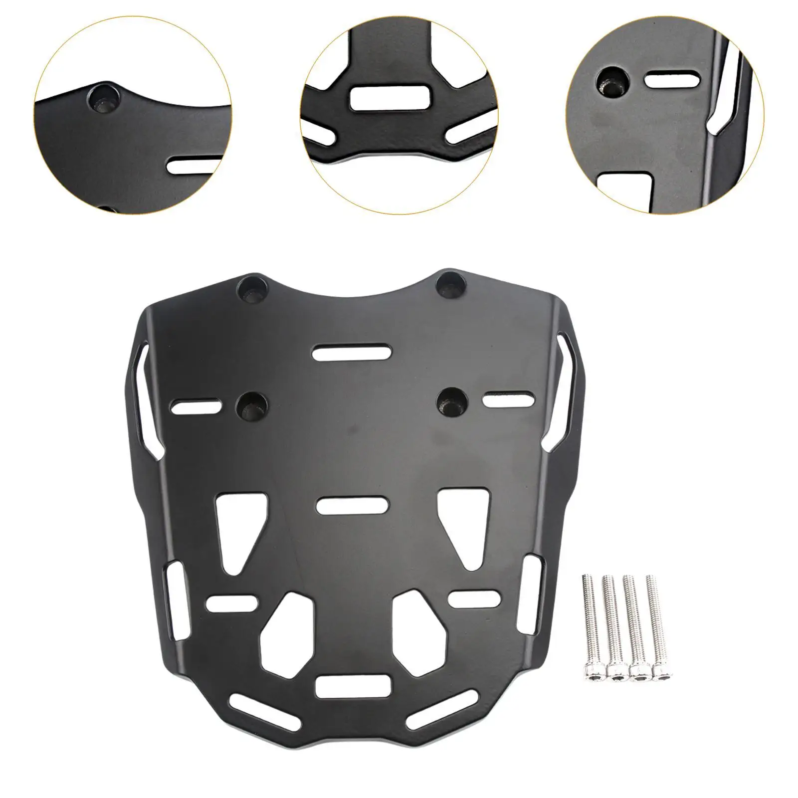 Motorcycle Rear Luggage Rack Stable Heavy Duty Rear Tail Cargo Rack Easy to Install Motorcycle Accessories for Honda Pcx150