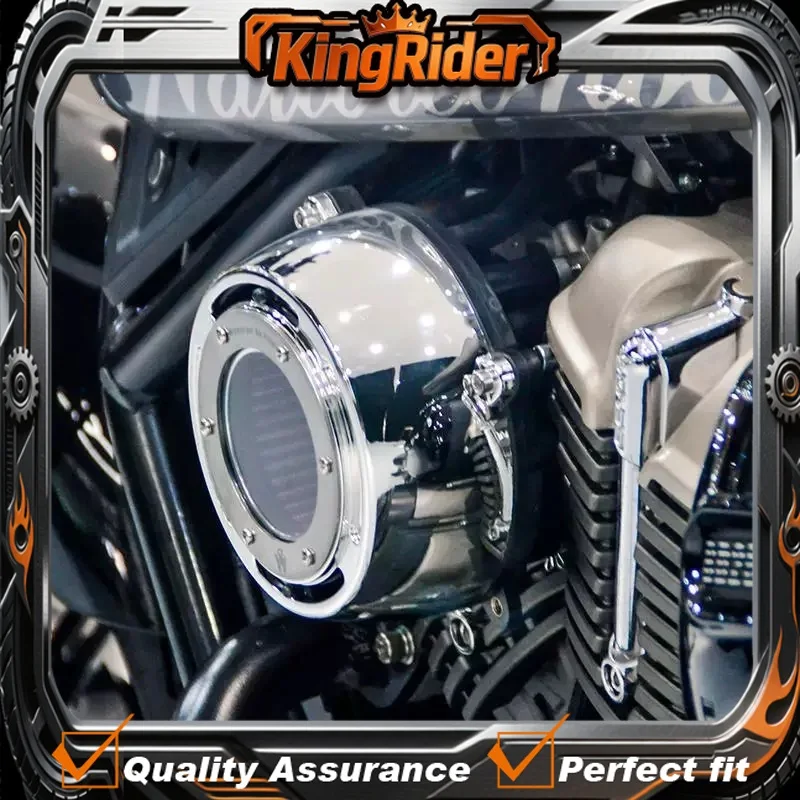 【Supreme quality】Semi-transparent air filter, large air intake, high flow rate, waterproof filter for BENDA Napoleon bob 250.