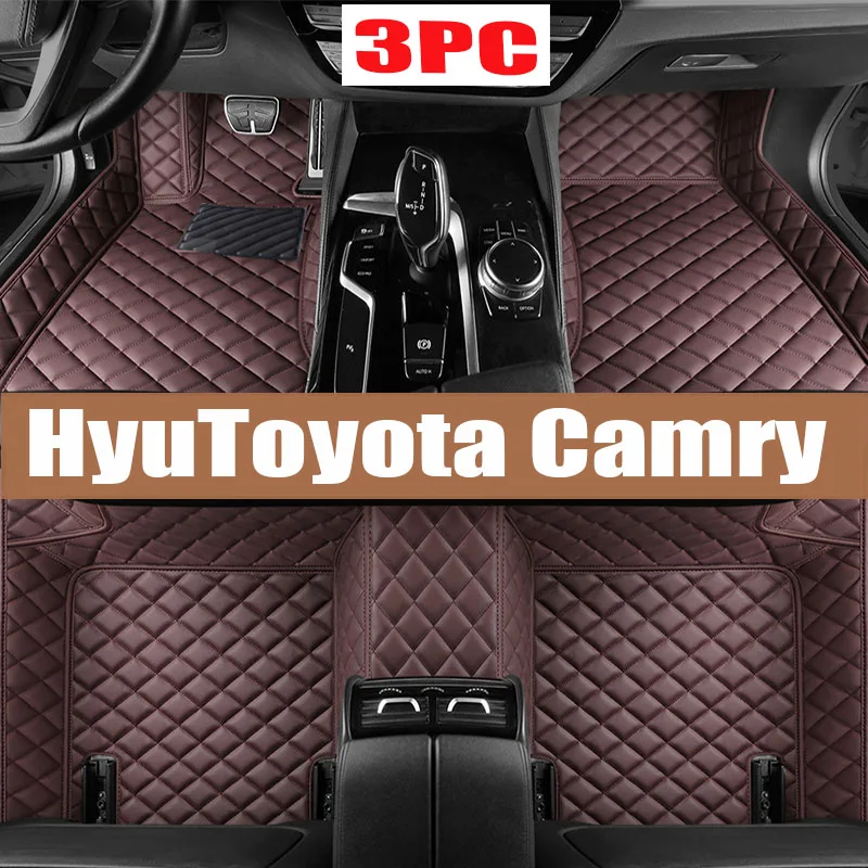 

Car Floor Mats For Toyota Camry 2012-2017 2013 2014 2015 2016 Custom Auto Foot Pads Automobile Carpet Cover interior accessories