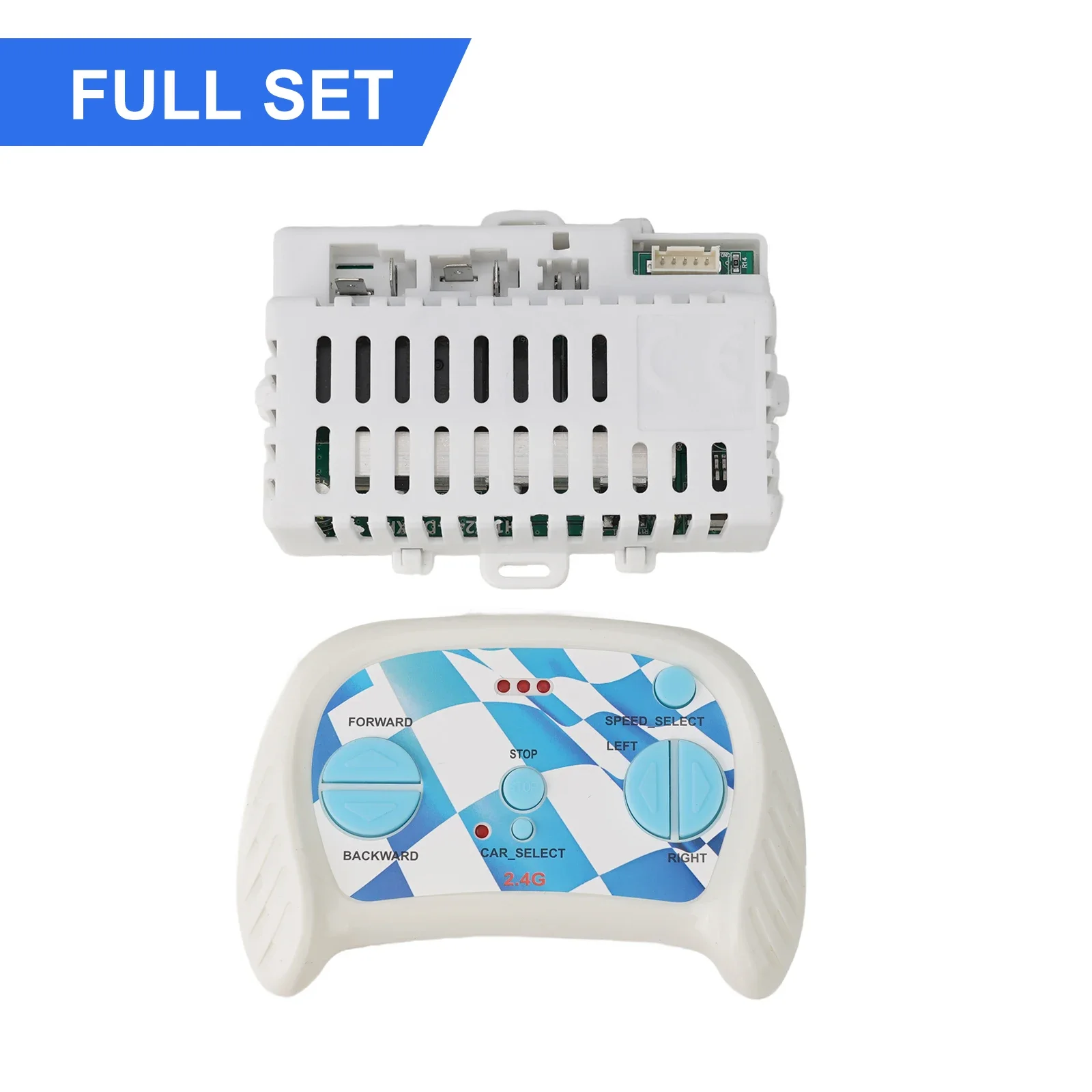 Imagem -04 - Atualizado Seu Carro Elétrico Infantil com 24v Control Box Receiver Melhorar o Controle e a Segurança 4g Transmissor