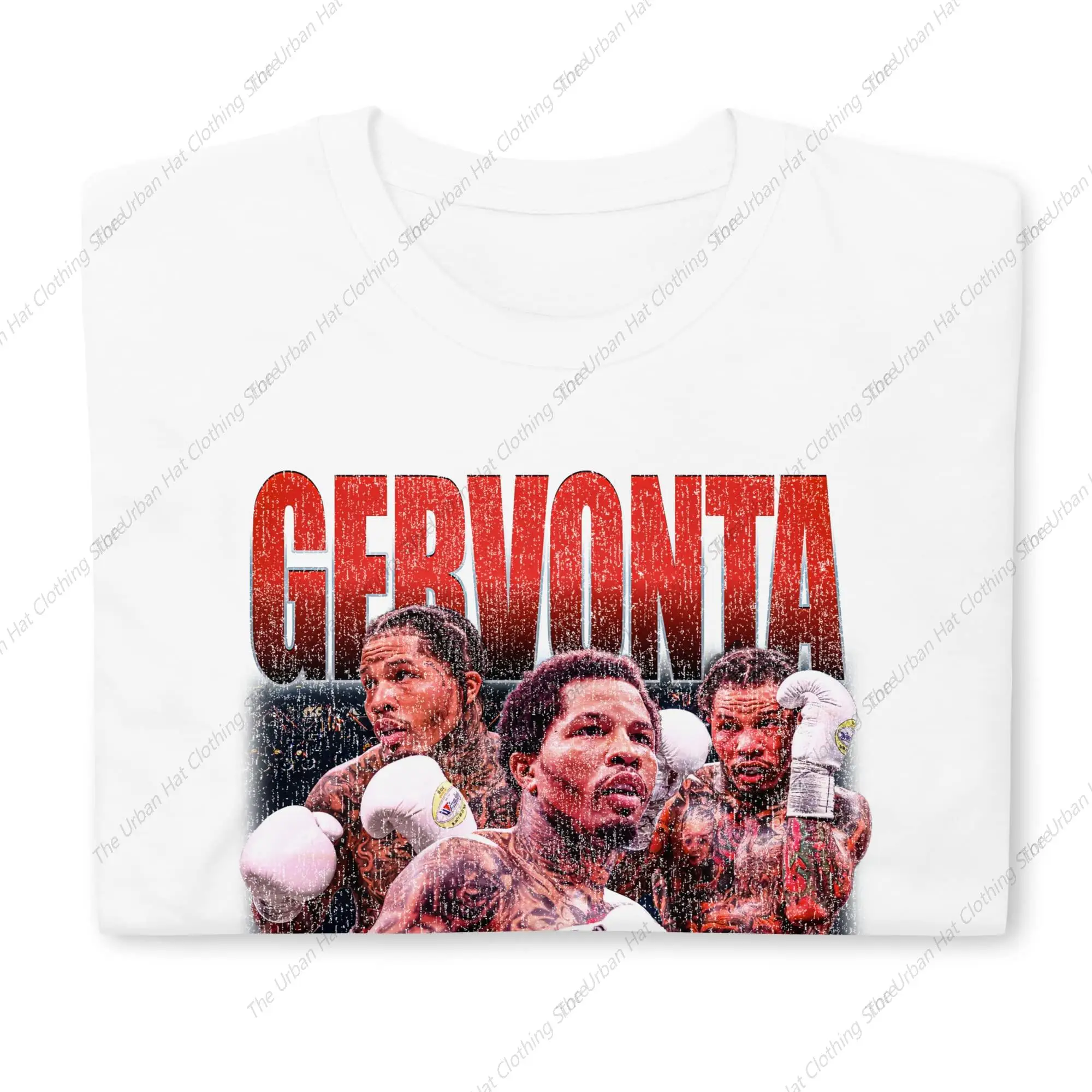 Gervonta Davis Shirt Tank Davis TShirt Boxing Short Sleeves Top for Man Vintage Graphic Tee Man Clothing