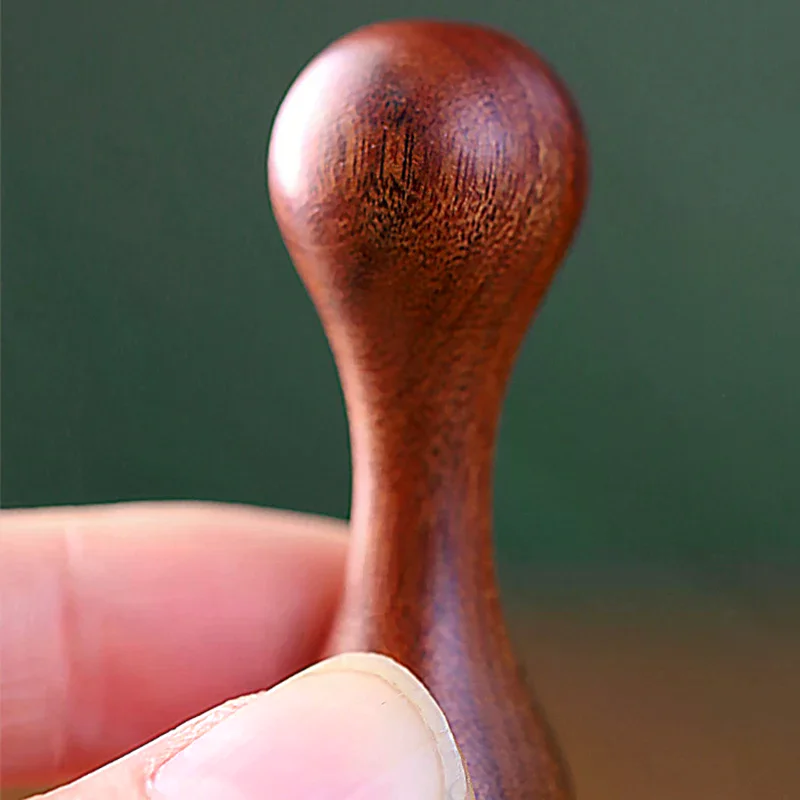 

Knucklebone Finger Limit EDC Anti Stress Autism ADHD Finger Exercise Knucklebone Sandalwood Fingertip Top Baole Bead Begleri Toy