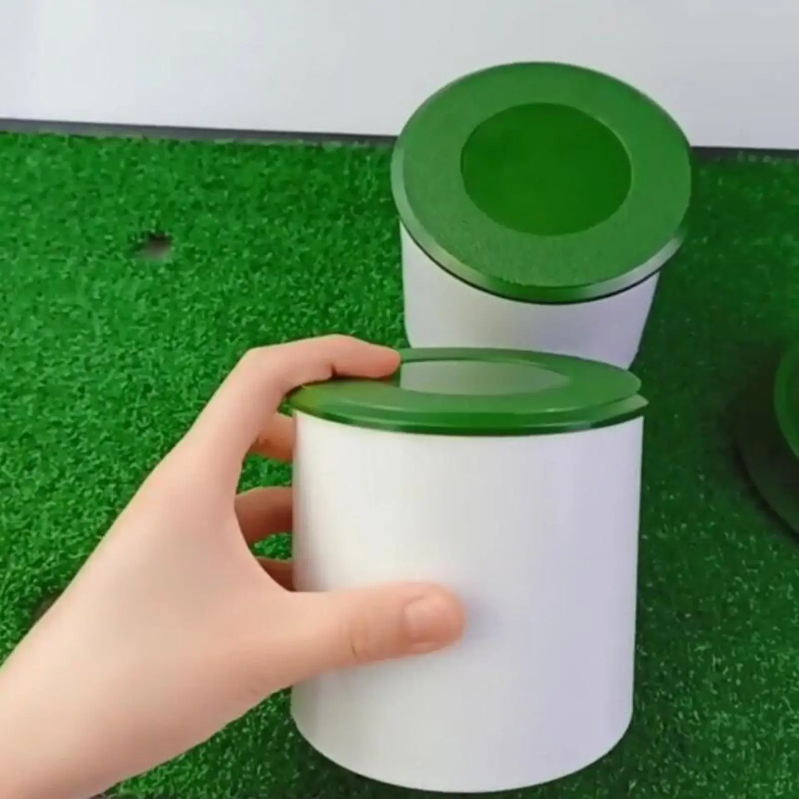 

Putting Green Golf Hole Cover Lightweight ABS Plastic Protective Lid for Park Golf Supplies and Sport Gadgets