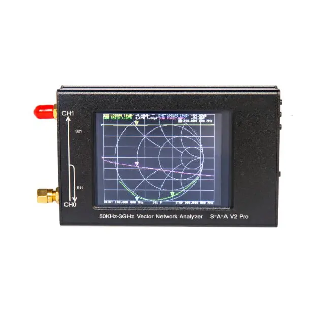 

50KHz-3GHz 3.2" S-A-A-2 NanoVNA V2 Pro Vector Network Analyzer VNA Antenna Analyzer for HF VHF UHF