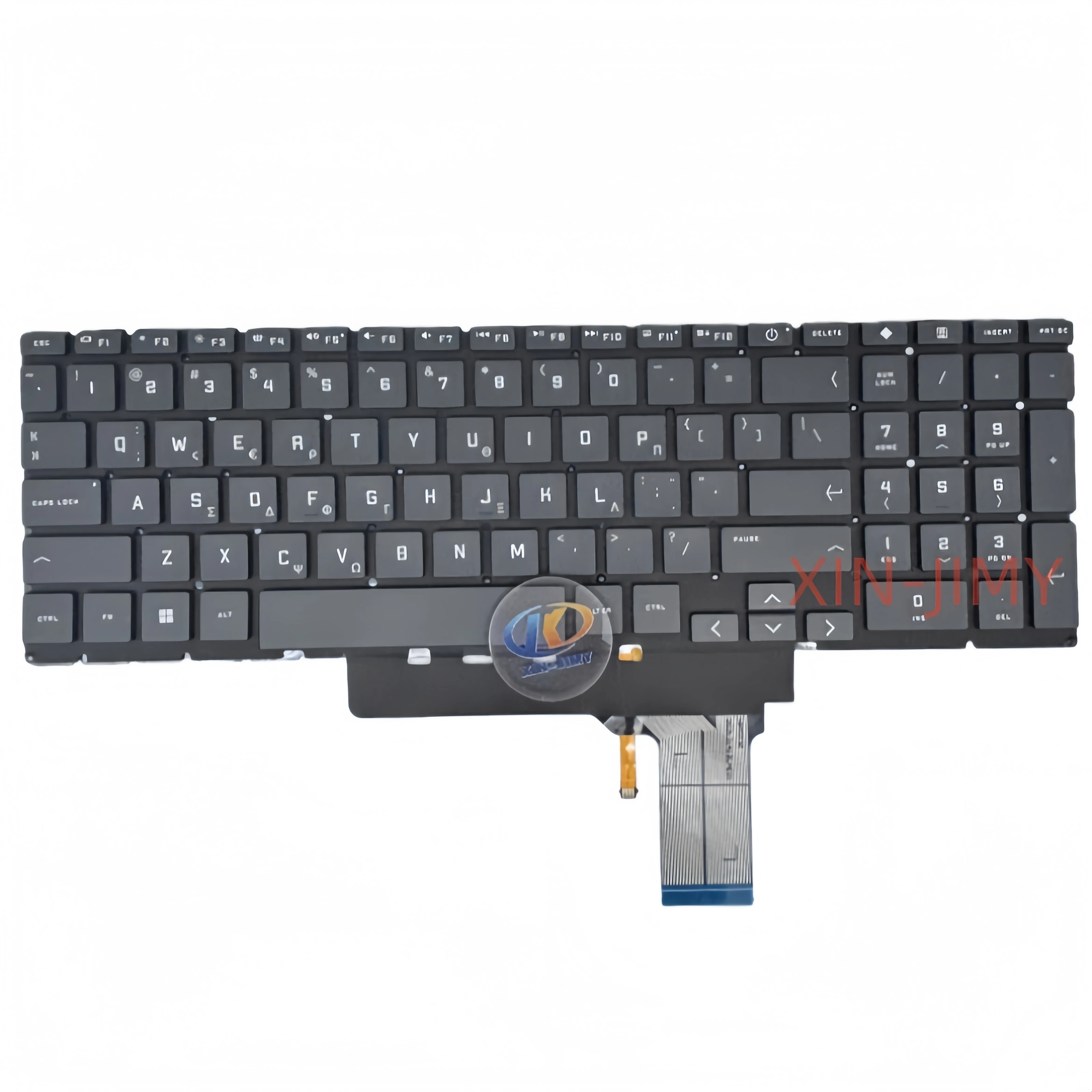 Greek Backlit Keyboard for HP Victus 16-D 16T-D 16-D0010CA 16-D0013DX 16-D0515LA 16-E 16-E0504nw 16-E0097nr 16Z-E 15-FA