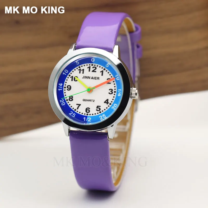 Neue Luxus Marke Arabischen Ziffer Zifferblatt Nette Synoked kinder Jungen Mädchen Kinder Quarz Armbanduhr Uhr Geschenke Armband Relogios