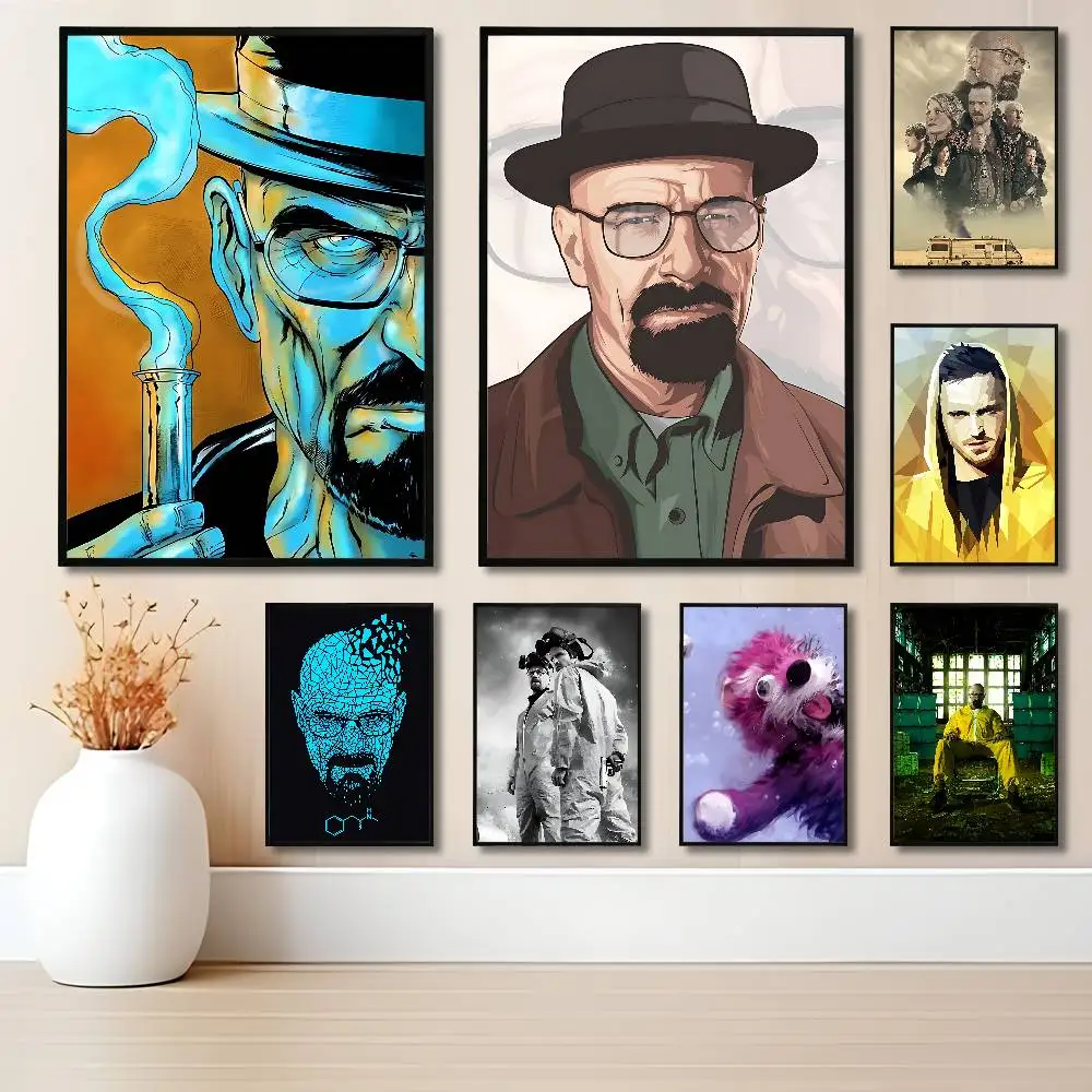 

B-Breakings B-Bad Movie Poster Waterproof HD Wall Art Decal Self-Adhesive Aesthetic Decor For Home Living