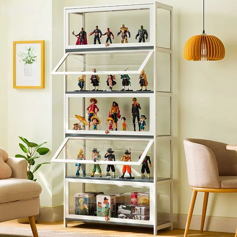 Figure display case LEGO acrylic display stand display cabinet, smoke cabinet non-glass model storage shelf toy wall shelf