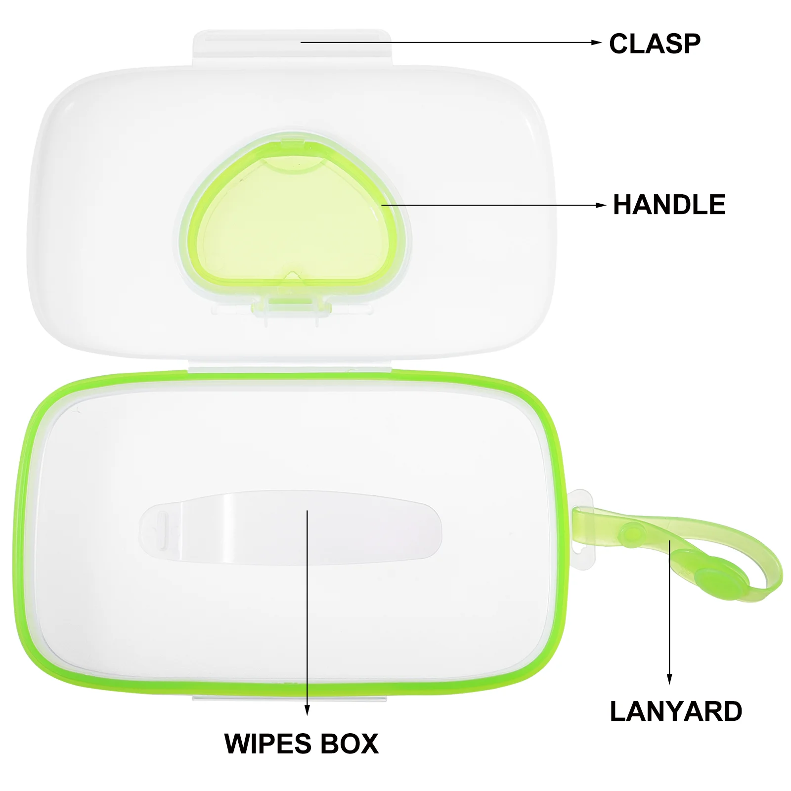 Wipes Wet Wipe Box Dispenser Baby Case Tissue Travel Holder Container Portable Pouch Storage Stroller Reusable Diaper Refillable