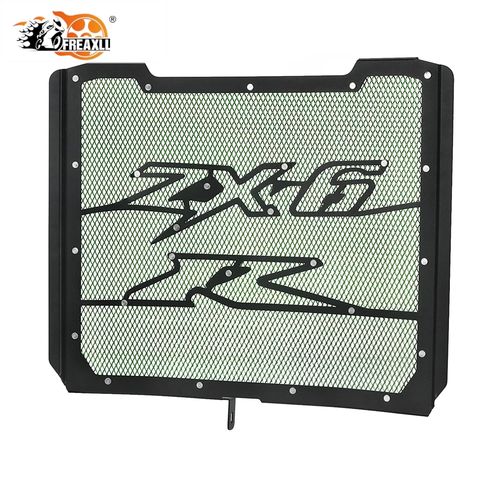 

2026 2025 Motorcycles Accessories Radiator Grille Guard Cover FOR KAWASAKI ZX6R Ninja ZX-6R ZX636 / KTR ZX6R Performance 2024