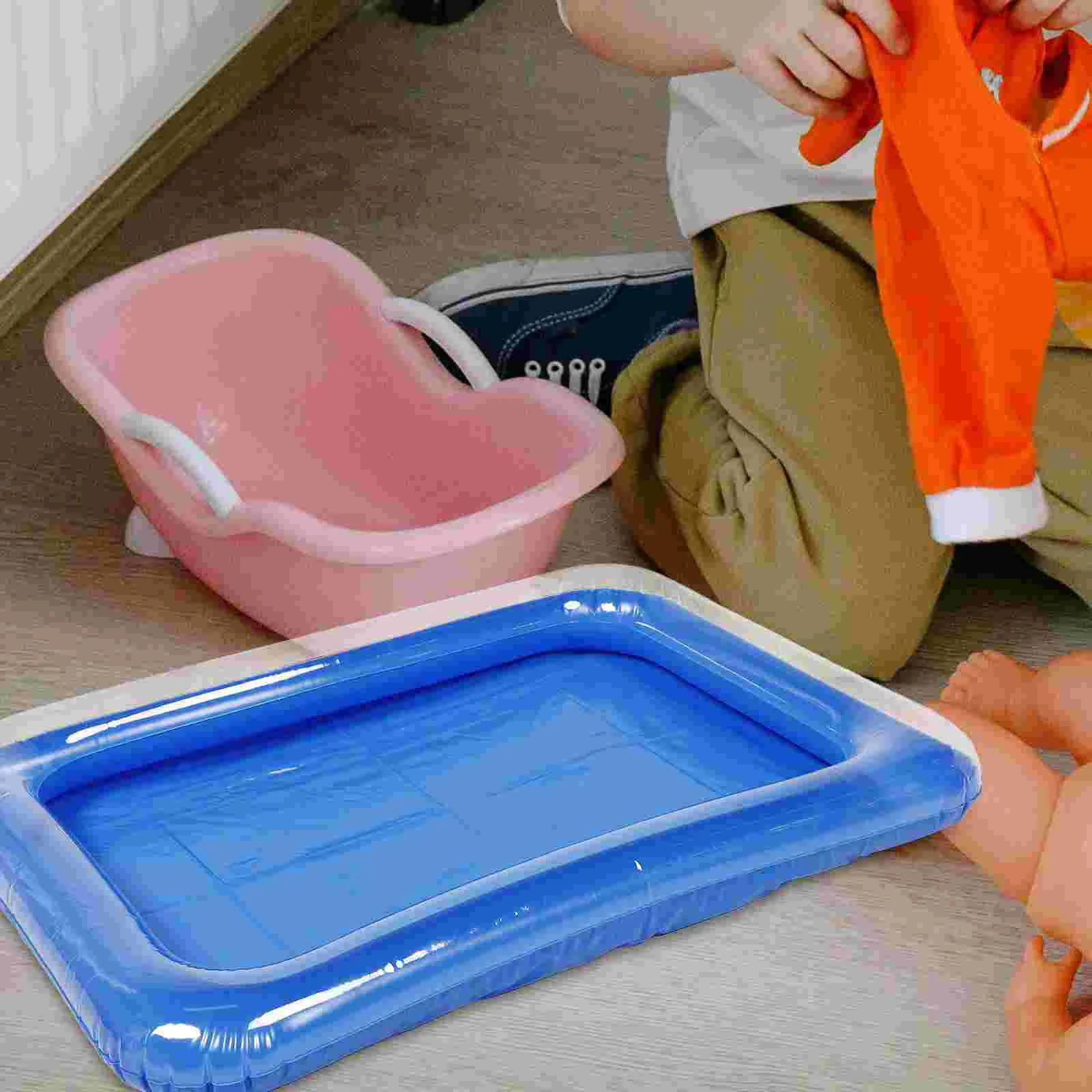 Piscina baño juguete bandejas de agua niñas pesca para niños juguetes inflar arena piscinas pequeñas