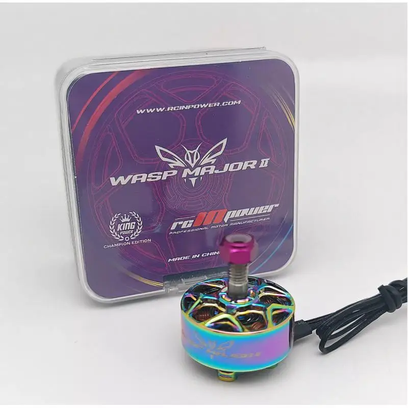 

Rcinpower Wasp Major Updated V2 Version 22.6-6.6 - 1980KV 2100KV 2160KV For FPV racing Freestyle RC Models Multicopter Frame
