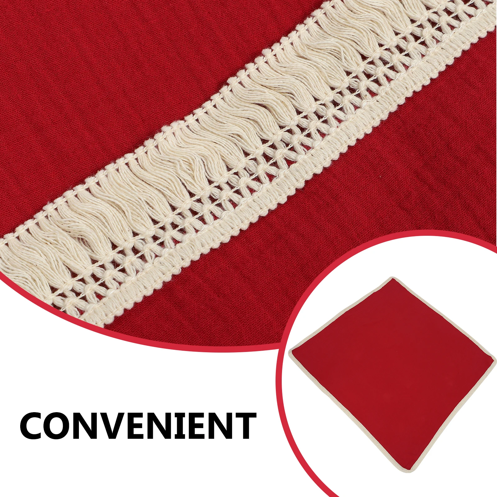 

Baby Air Receiving Nursery Cotton Receiving Blanket Swaddle Red Fringe Cotton Blanket Soft