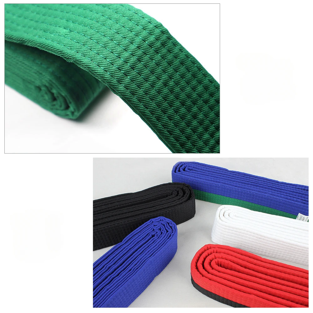 1PCS Martial Arts Karate Judo Taekwondo Professional Belts Judo Jiu jitsu Standard Tapes Protective Waistband