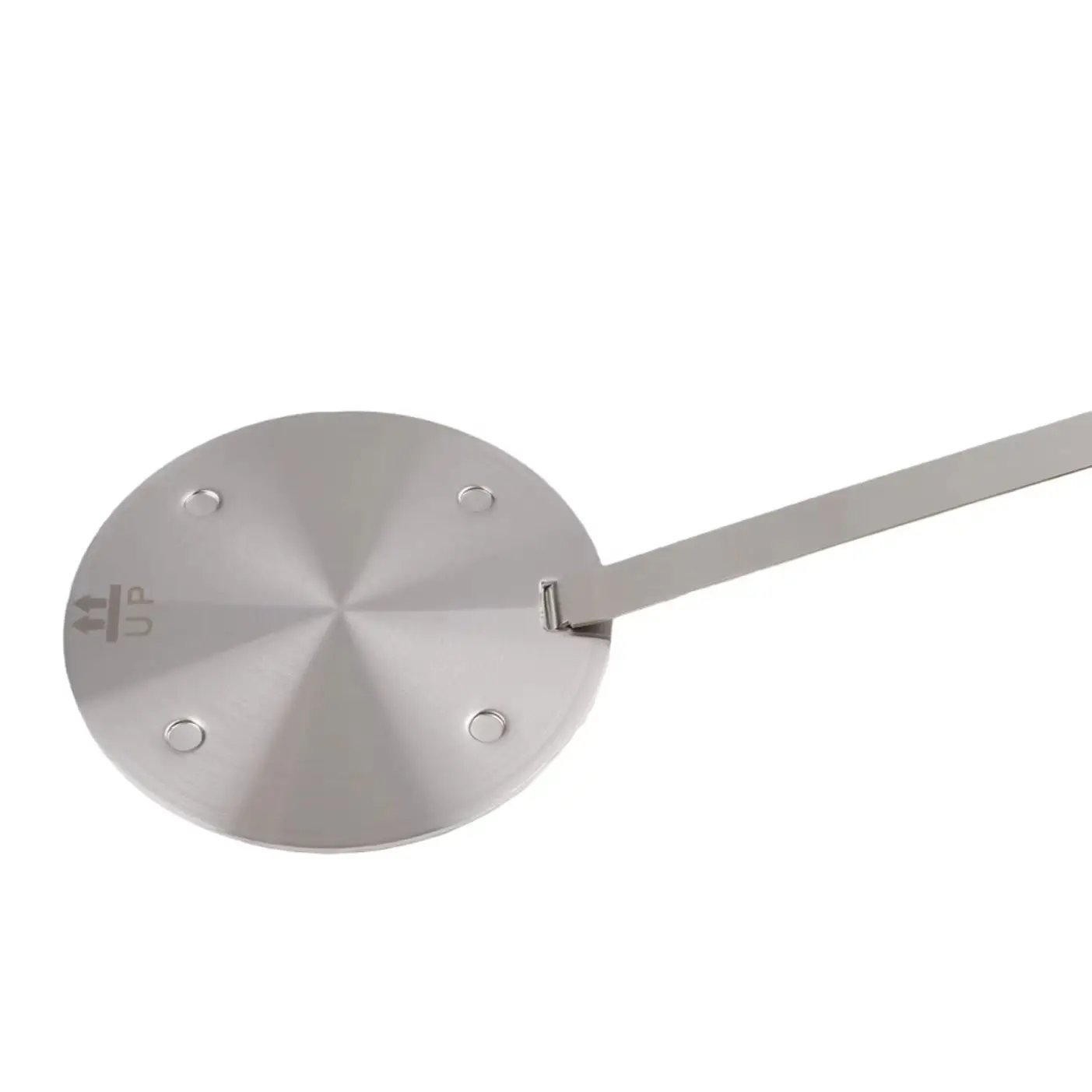 For Moka Pots Heat Diffuser Plate Silver Stainless Steel Construction Three-layer Design Aluminum Middle Layer