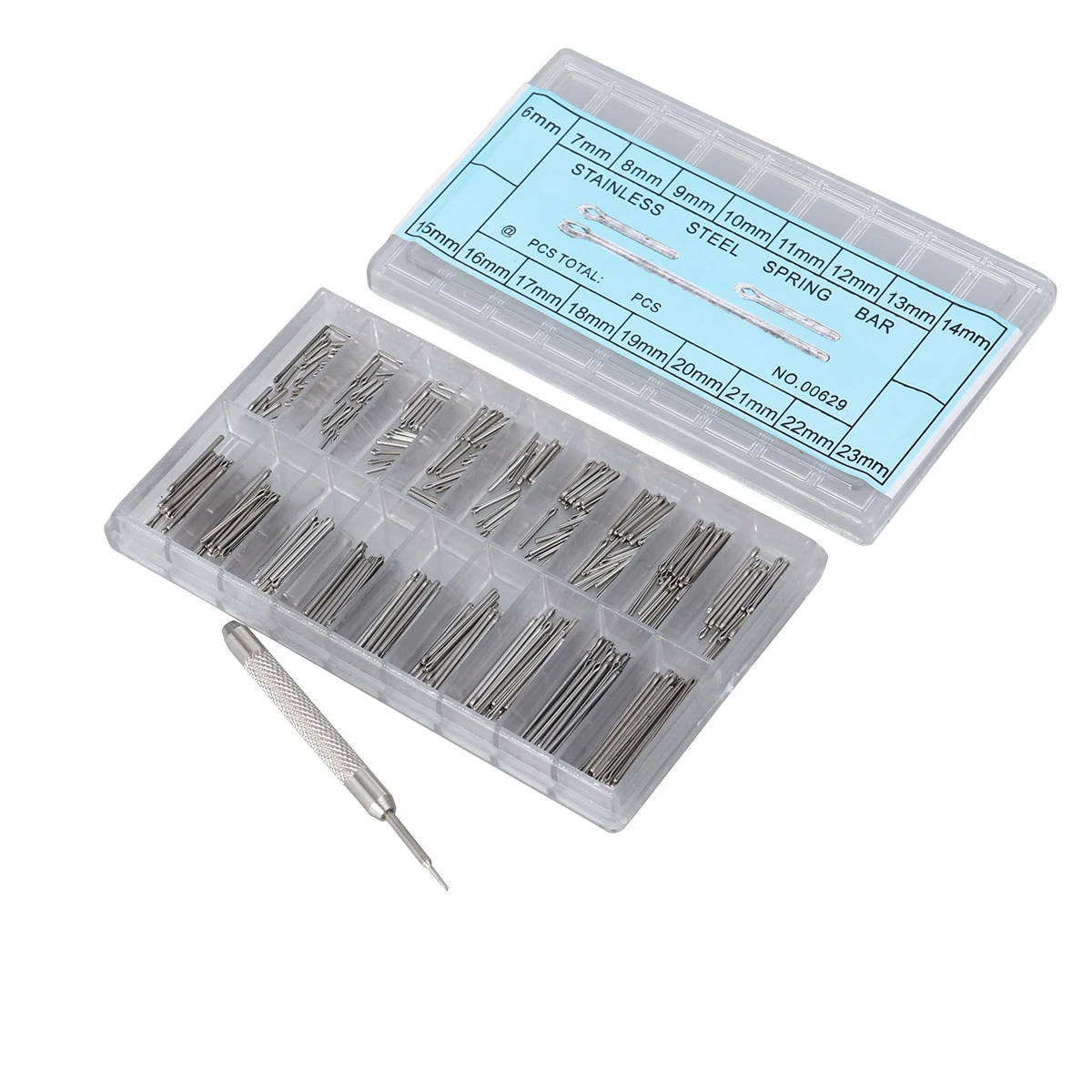 

Watch Band Repair Tool Stainless Steel Spring Bars Different Lengths Remove Pins Connecting Pusher Bracelet