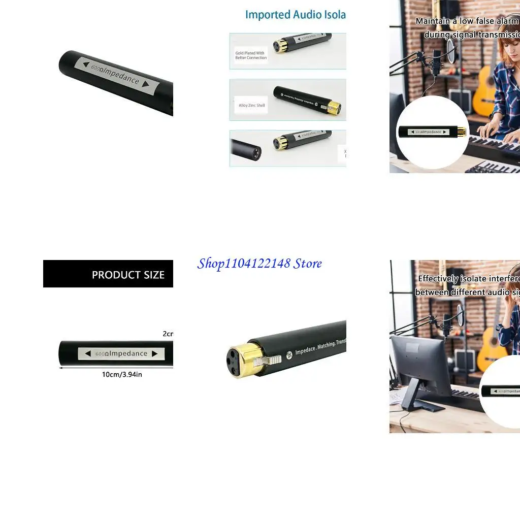 

Metal Metal Ground xlr Audios изолятор для превосходного снижения шума и ясности сигналов в музыке и устройстве вещания