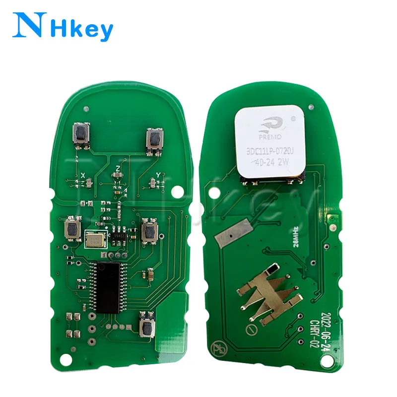 NH key FCCID:M3N40821302 ID46 Chip PCF7945A/7953A 433MHz Car Remote Key For Dodge Hellcat SRT Challenger Charger