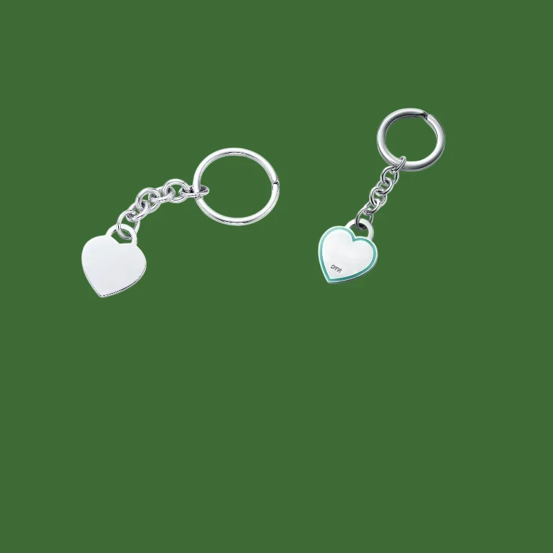 Cute Heart Keychain, Classic and Simple Keychain, Can Be Used To Give Daily Wear and Gifts.