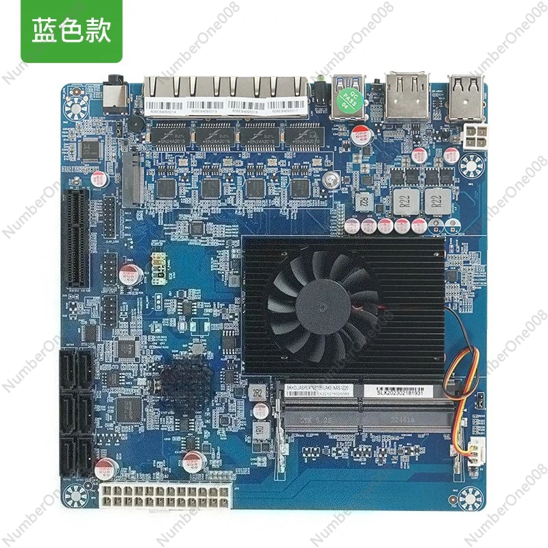 N5105 ITX Motherboard for NAS & Router, Multi 2.5G Ports & SATA for Home Server, Network Storage File System