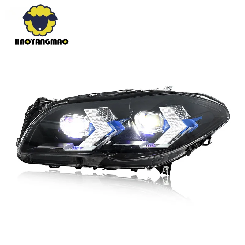 

Suitable for 11-17 5 Series F10 Headlight Assembly Modification New LED Daytime Running Light Steering Dual Lens