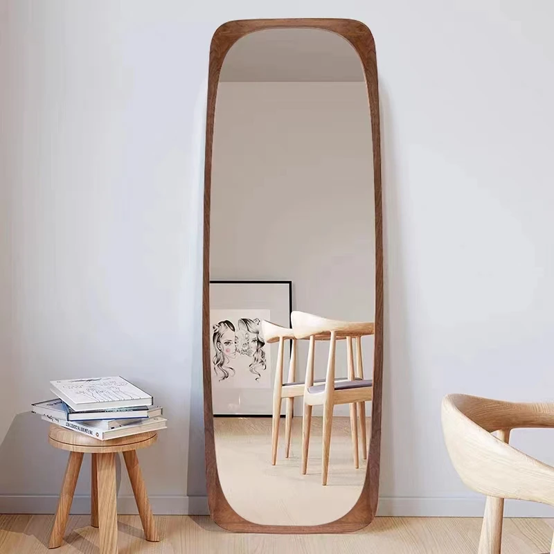 Full-body mirror dressing floor-to-ceiling mirror household living room bedroom wall-mounted entrance mirror wall-mounted