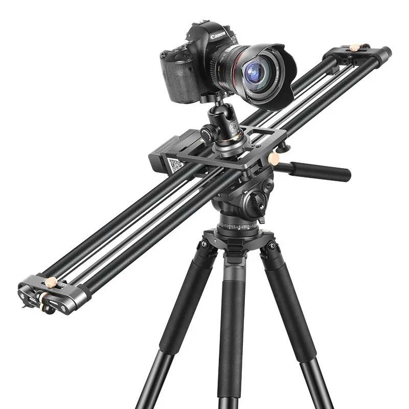 Fiber slide rail, electric with follow-up focus SLR video products