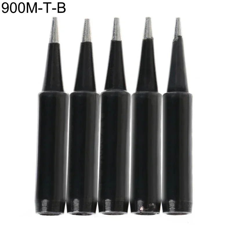 5 PCS Soldering Iron 900M-T Soldering Iron Head Set SI/I/B/K/2.4D/1C Inside Hot Electric Soldering Iron Tips Welding Supplies