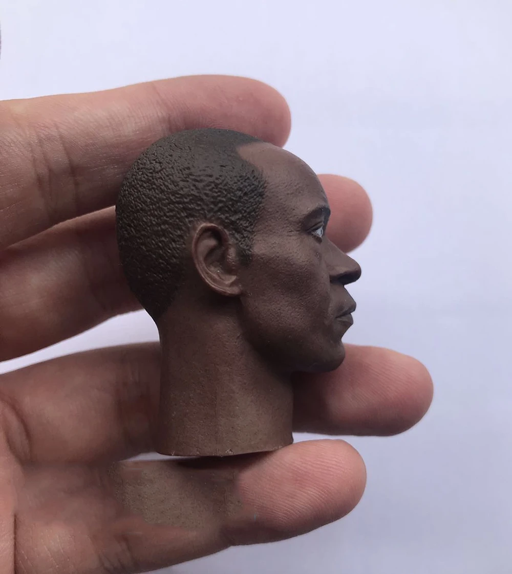 1/6 mężczyzna wojna maszyna Patriot Don Cheadle głowa rzeźba rzeźba Model pasuje 12 cali figurki zbierać