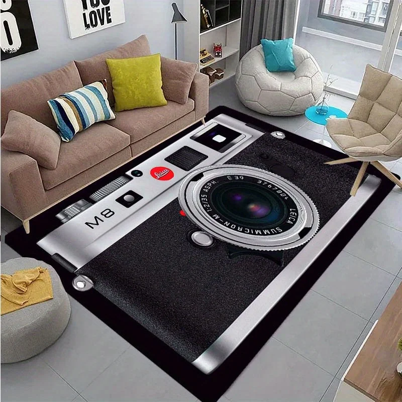 ● ライカ Leica デスクマット 希少！ Leica Camera Design Soft Floor Mat Non Slip Backing Large Rug for