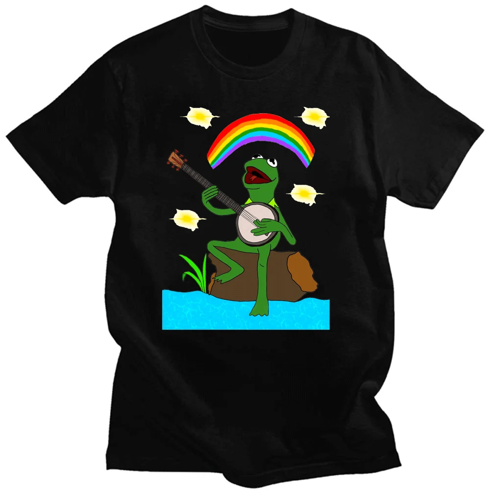 Funy The Muppet Christmas Carol Show T-shirt unisex Retro anni \'90 Kermit The Frog Felpa Regalo per feste di Natale Maglietta natalizia