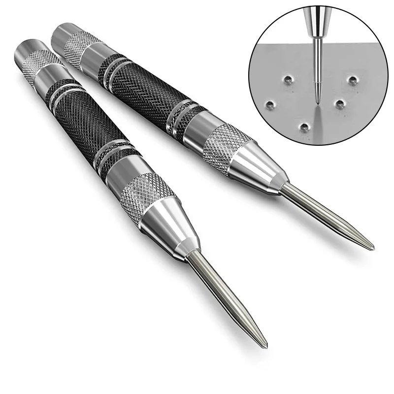 

Автоматический центральный дырокол, обычная деревообрабатывающая дрель по металлу, регулируемый подпружиненный автоматический дырокол, ручные инструменты для металла, дерева, стекла