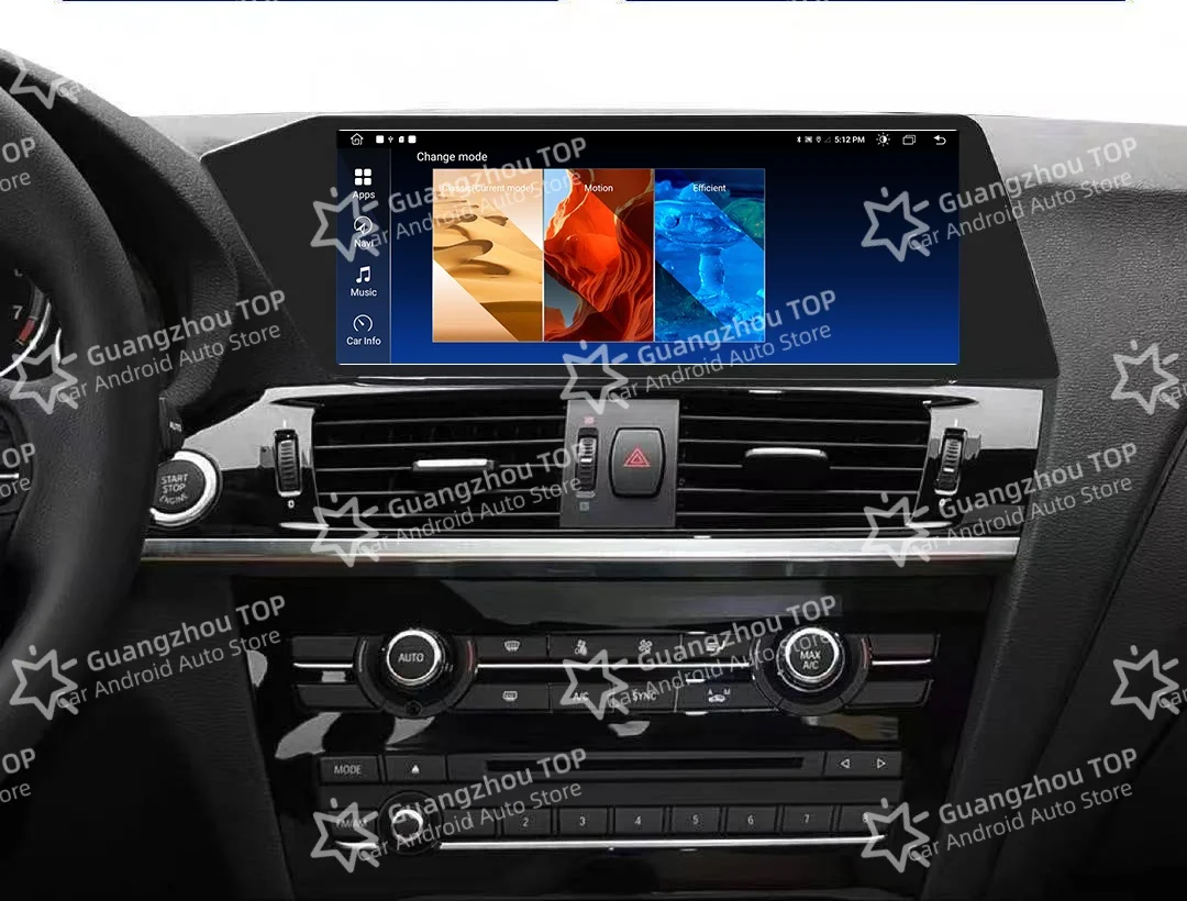 Car Radio Android 13 New Blue Light Anti Glare Blade Screen Suitable For BMW X3 F25 X4 F26 Wireless CarPlay AUTO Car Multimedia