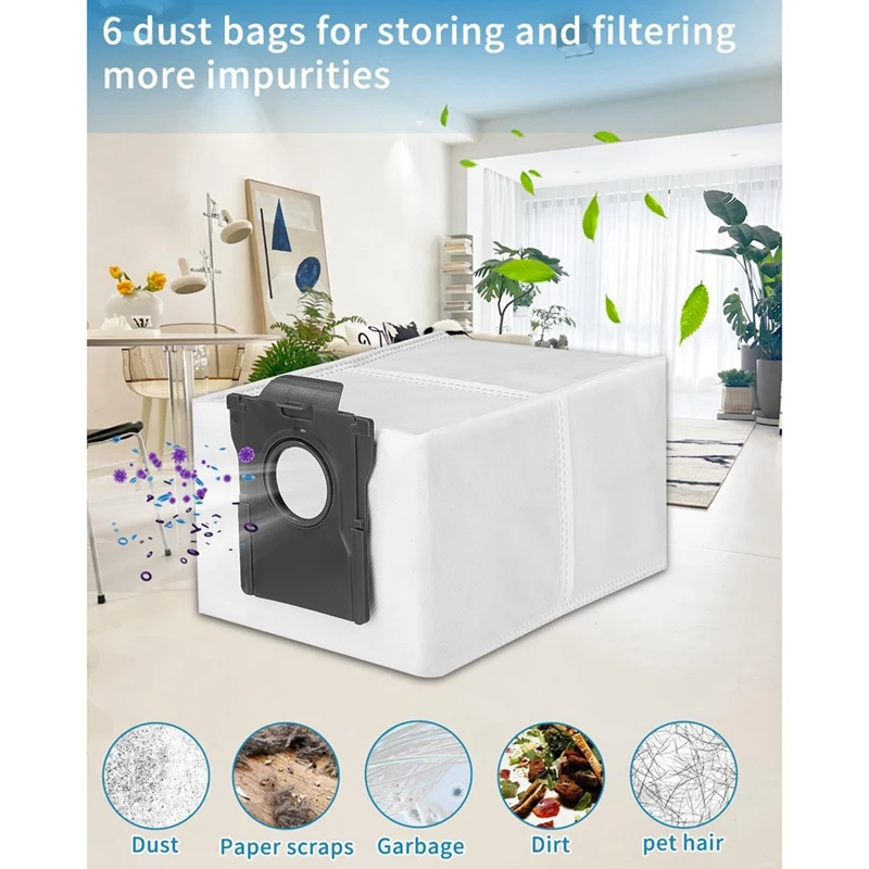 JDZD-For Dreame L10s Pro الترا الحرارة جهاز آلي لتنظيف الأتربة فرشاة جانبية رئيسية فلتر Hepa ممسحة القماش أكياس الغبار استبدال أجزاء