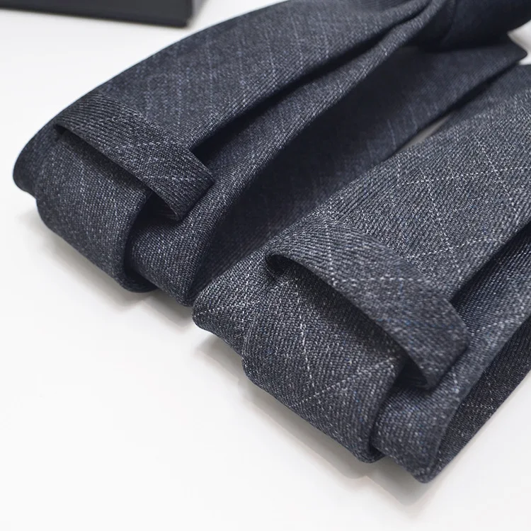 Corbata de tela para traje de punto para manos de negocios para hombres, personalizada y a la moda, versátil en el Reino Unido