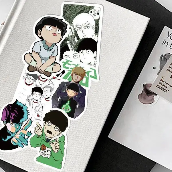 52 stks Cartoon Persoonlijkheid Mob Psycho 100 Creatieve Doodle Decoratieve Stickers