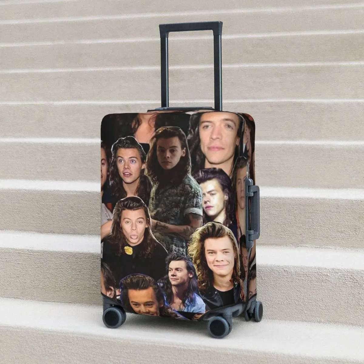 Harrystyles Protezione per valigia Coperture protettive per bagagli da viaggio elastiche per 18-32 pollici
