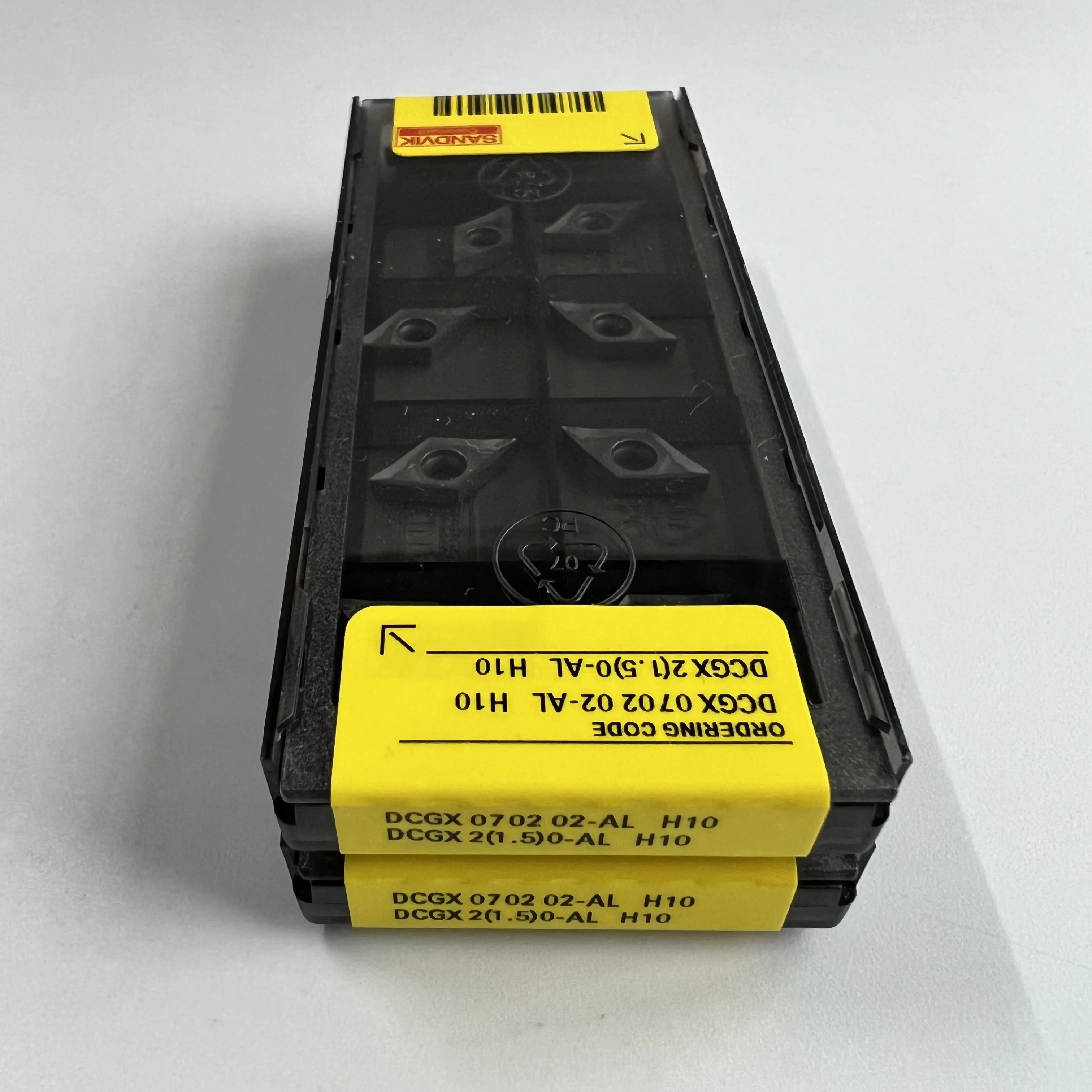 Herramienta de fresado de carburo CNC, herramienta de torneado, DCGX070202-AL, H10