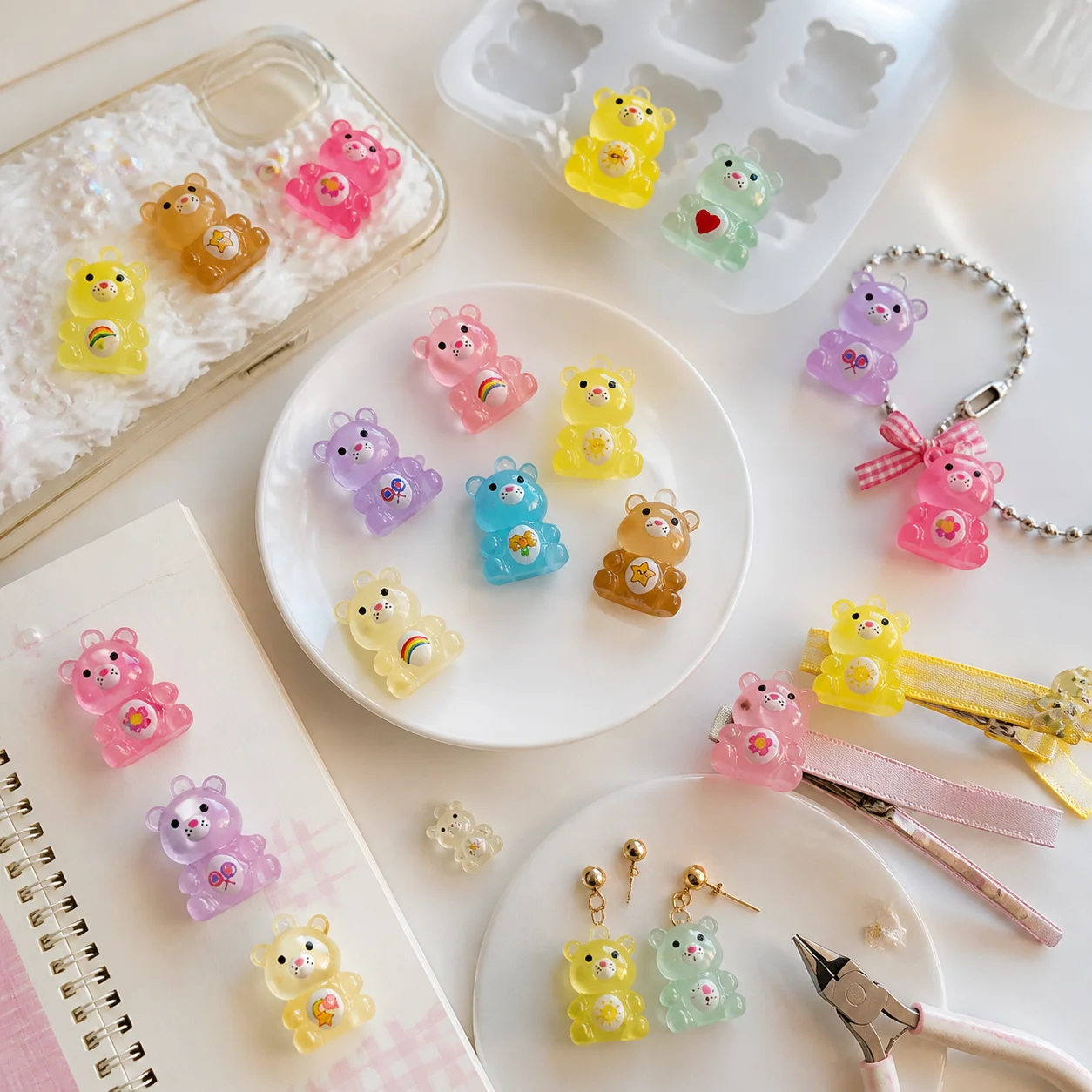 Durchsichtige Gummibärchen-Har – Phone Accessories Icon Bewertung und Preis