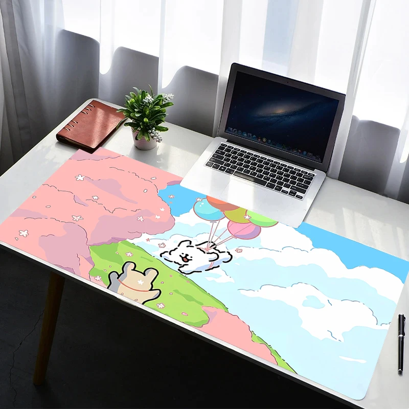 

Mouse Pad PC Rubber Non Slip Cartoon Mousepad Laptop Gamer Cabinet Keyboard Pad Office Computer Gaming Anime Dog Desk Mouse Mat