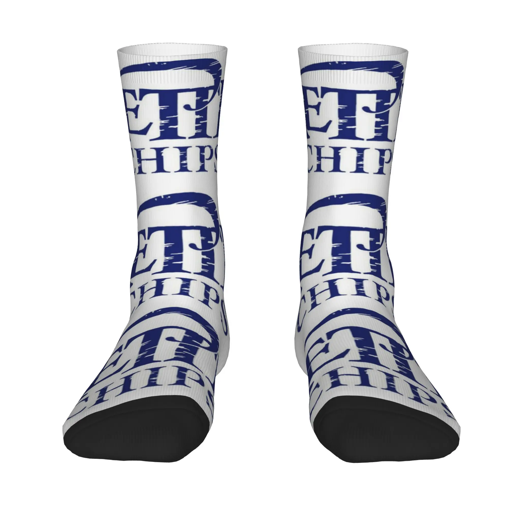 1 Pair Funny Sock Kettle logo Hip Hop Seamless Pattern Printed Men Crew Socks Casual Men's Socks